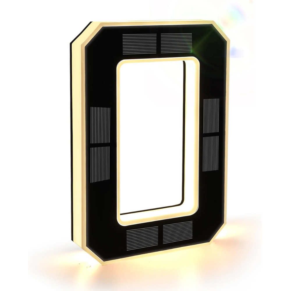 Solar-Illuminated Address Display